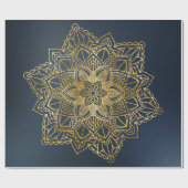 Gold Mandala Cadeaupapier (Vlak)