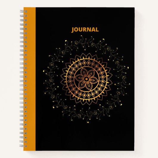 GOLD MANDALA JOURNAL (Devant)