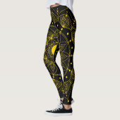 Gold Mandala, LineArt Leggings (Links)