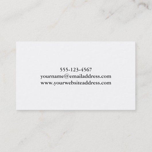 Gold Mandala over getextureerde dieproze Waterverf Visitekaartje (Achterkant)