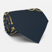 Gold Mandala Stropdas (Opgerold)
