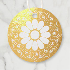 Gold Mandala Table Bedankjes Labels