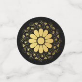 Gold Mandala Table Confetti (Kleine voorkant)