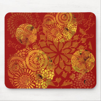 Gold Mandalas Mousepad Muismat