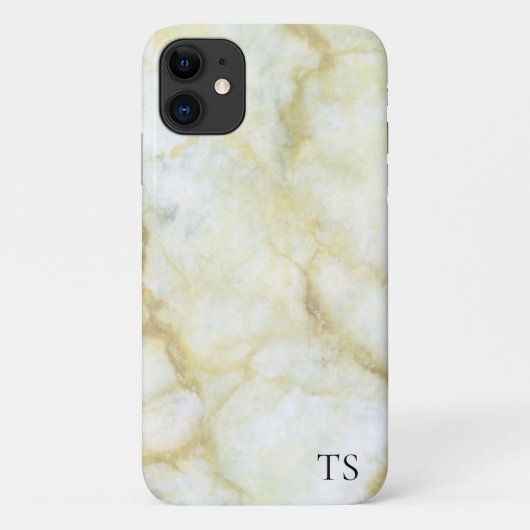 Gold Marble Custom iPhone Case (Achterkant)