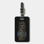 Gold & Marble NO-MAJ™-badge Bagagelabel (Voorkant verticaal)