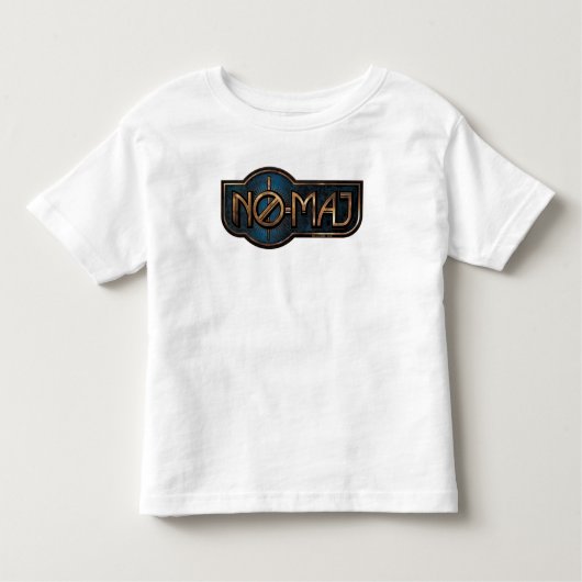 Gold & Marble NO-MAJ™-badge Kinder Shirts (Voorkant)