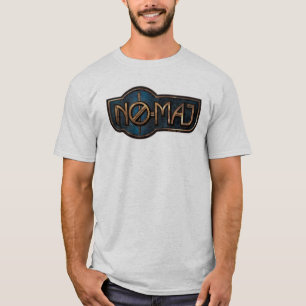 Gold & Marble NO-MAJ™-badge T-shirt
