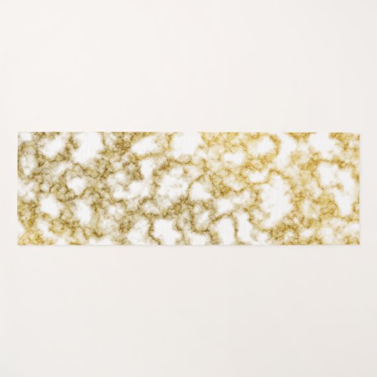 Gold Marble Yogamat (Voorkant (horizontaal))