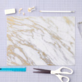 Gold Marmer Tissuepapier (Craft)