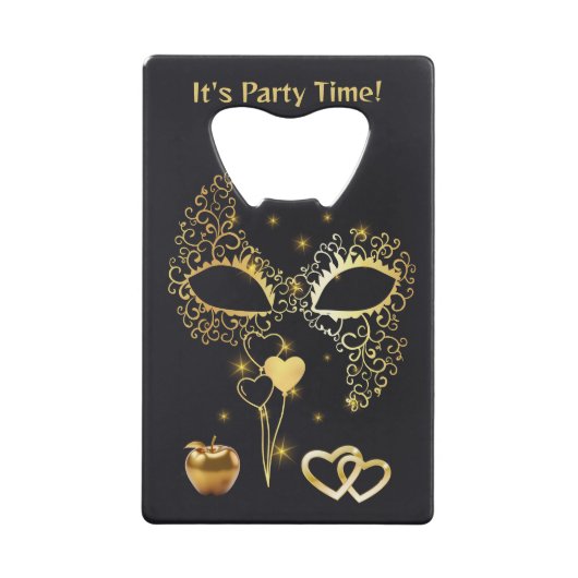 Gold Masquerade C'est l'heure de la fête | Ouvertu (Devant)