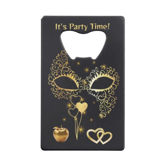 Gold Masquerade C'est l'heure de la fête | Ouvertu (Dos)