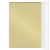 Gold Masquerade Paars Table Number Card (Binnen (Links))