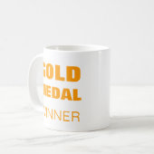 GOLD MEDAL tasse (Devant gauche)