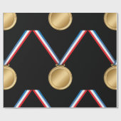 Gold Medal Wrapping Paper Cadeaupapier (Vlak)