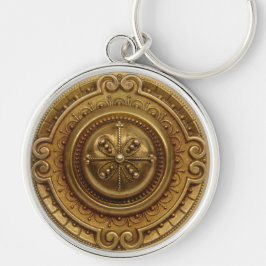 Gold Medallion Sleutelhanger