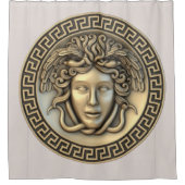 Gold Medusa Douchegordijn (Voorkant)