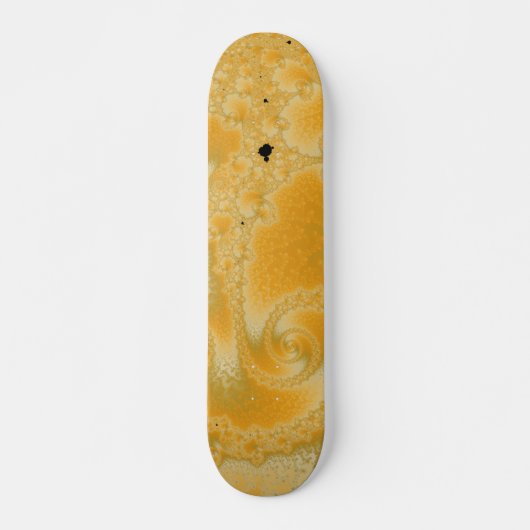 Gold Melt Skateboard (Voorkant)