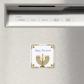 Gold Menorah Magneet (Insitu (Vaatwasser))