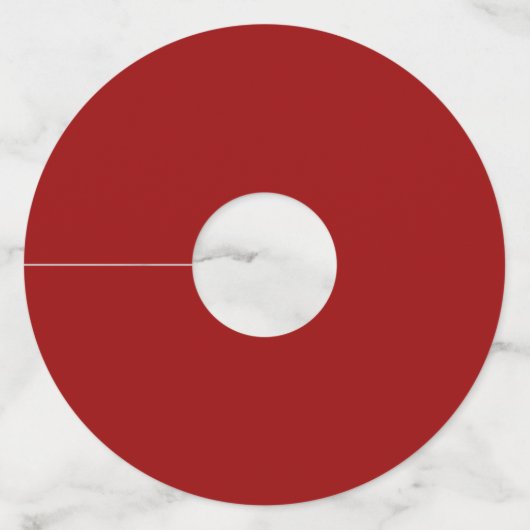 Gold Merry kerst Wijnglaslabel (Achterkant)