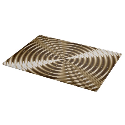 Gold Metal Spiral Snijplank (Hoek)