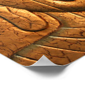 Gold Metallic Buddha Poster (Hoek)