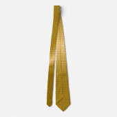 Gold Metallic en maroon Polka Dots Pattern Stropdas (Achterkant)