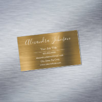 Gold Metallic Folie Modern en Elegant