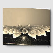 Gold Metallic Gastenboek (Achterkant)