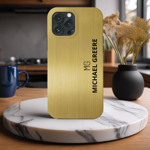 Gold Metallic Professional iPhone 13 Pro Max Hoesje
