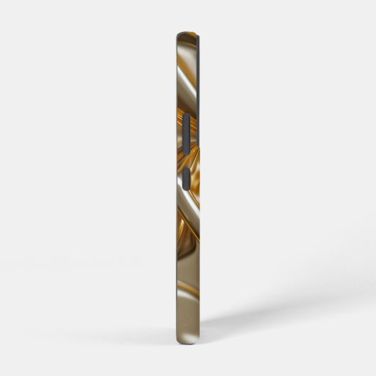 Gold Metallic Silk Texture Samsung Galaxy Hoesje (Rechterkant)