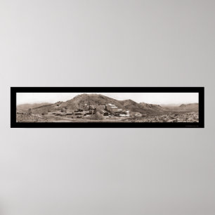 Gold Mine Rhyolite NV Foto 1908 Poster