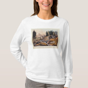 Gold Mining in Californië T-shirt