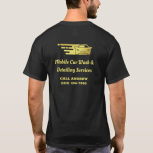 Gold Mobile - automatische uitwasmachine met infor T-shirt