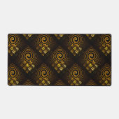 Gold Modern Boho Elegant Abstract Art Pattern #502 (Recto)