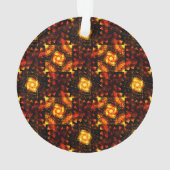 Gold Modern Boho Elegant Abstract Art Pattern #506 (dos)