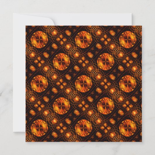 Gold Modern Boho Elegant Abstract Art Pattern #507 (Voorkant)