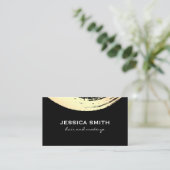 Gold Modern Borhed Visitekaartje (Staand voorkant)