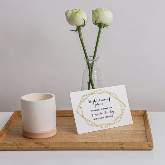 Gold Modifier la carte postale Date