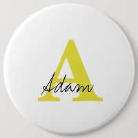 Gold Monogram Initiaal Aangepaste naam Cadeauftist
