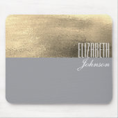 Gold Monogram Muismat (Voorkant)