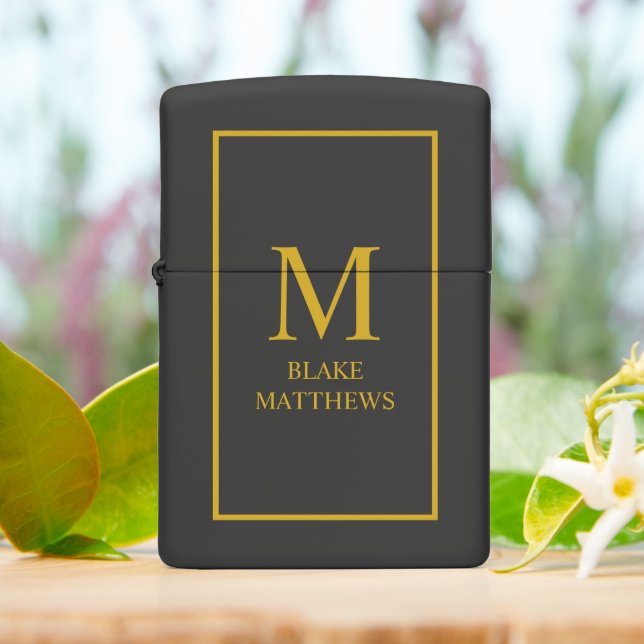 Gold Monogram & Name Custom (On Table)