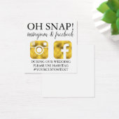 Gold Monogram Social Media Cards (Bureau)