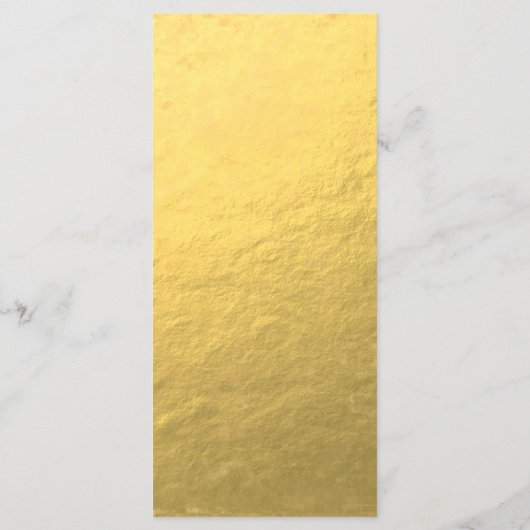 Gold Monogram WeddenMenu Card Menu (Achterkant)