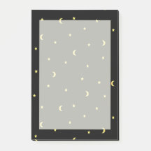 Gold Moon en sterren