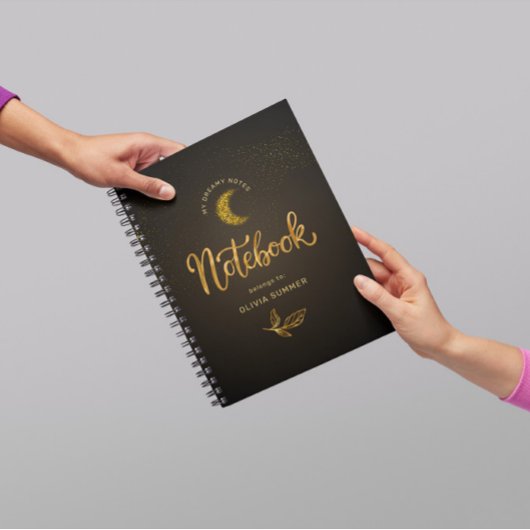 Gold Moon Notitieboek