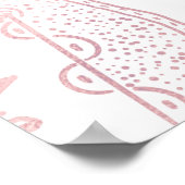 Gold Moon Sun Mandala Celestial Design Poster (Hoek)