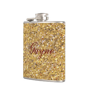 Gold Mosaique Heupfles