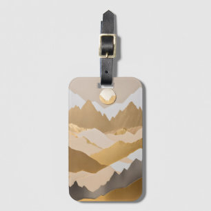 Gold Mountain Design Universal Bagagelabel