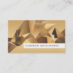 GOLD MOUNTAIN Designer Carte de visite